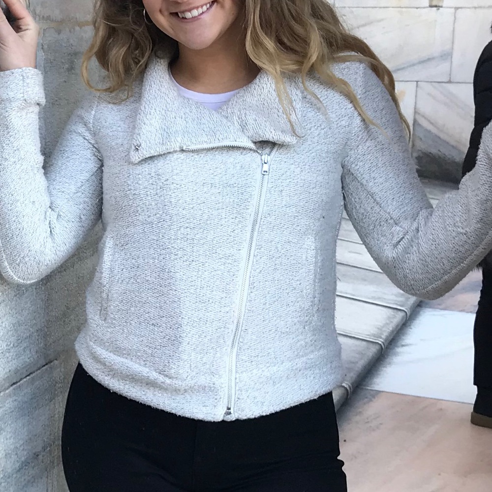 Loft Side Zip Moto Jacket